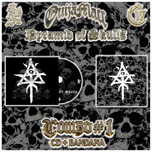 Combo 1 - Bandana + Pyramid of Skulls CD [PRE-ORDER]
