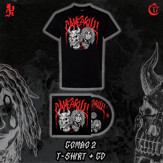 Combo 2 - Shirt + CAME2KILL! CD [PRE-ORDER]