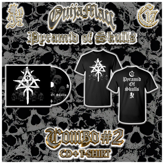Combo 2 - Shirt + Pyramid of Skulls CD [PRE-ORDER]