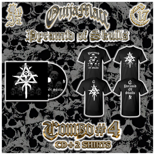 Combo 4 - Two Shirts + Pyramid of Skulls [PRE-ORDER]