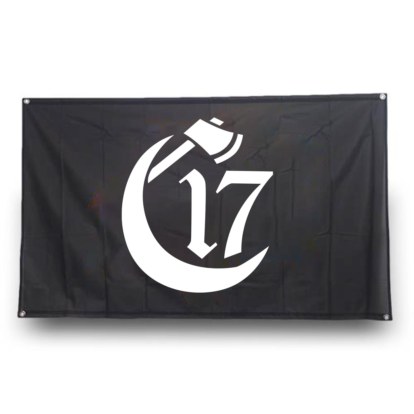 C17 - 5' x 3' Black Flag