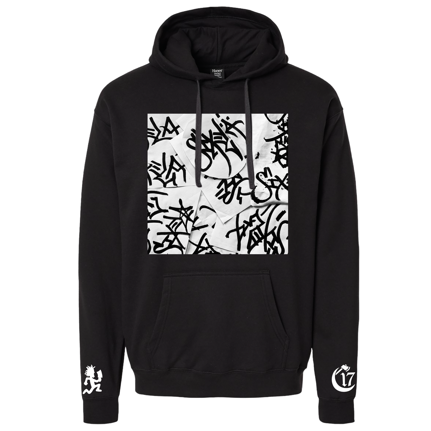 Ouija Macc - Sixela Deluxe - Black Hoodie [PRE-ORDER]