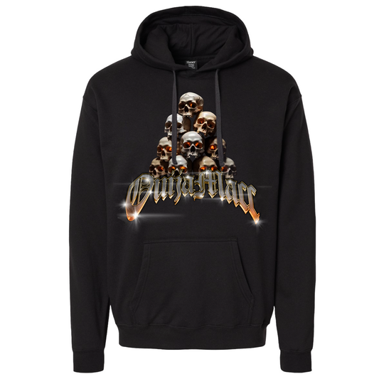 Pyramid of Skulls - Iced Out - Black Hoodie [PRE ORDER]