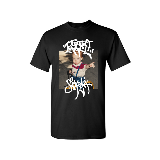 Ouija Macc - Sixela Lil Boss - Black Tee [PRE-ORDER]
