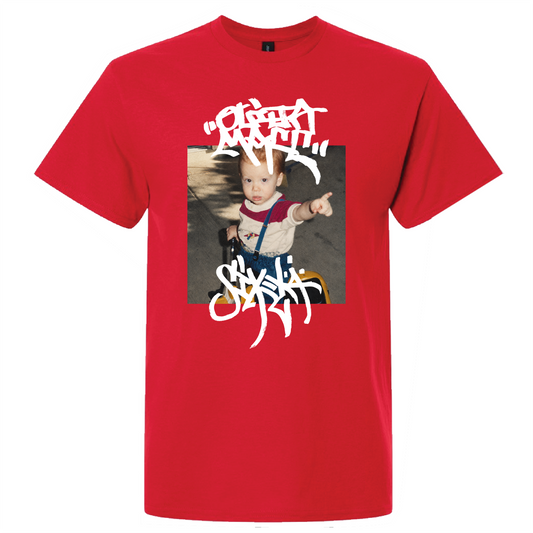 Ouija Macc - Sixela Lil Boss - Red Tee [PRE-ORDER]