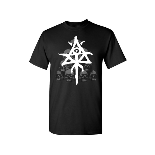 Pyramid of Skulls - Rune - Black Tee [PRE ORDER]