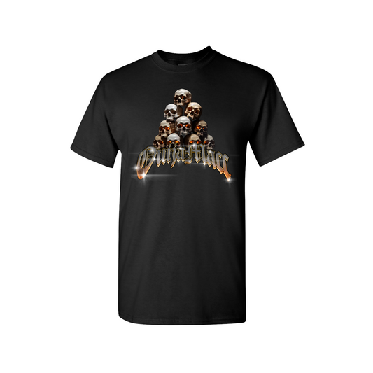 Pyramid of Skulls - Iced Out - Black Tee [PRE ORDER]
