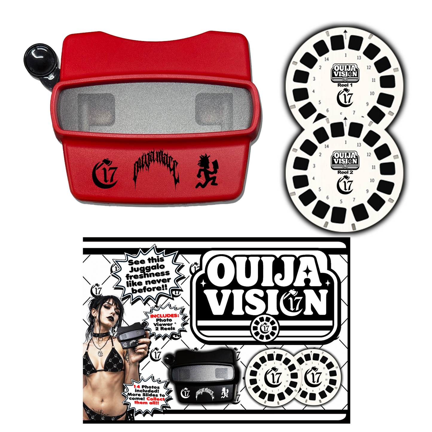 Ouija Macc - Red Ouija Vision Viewfinder